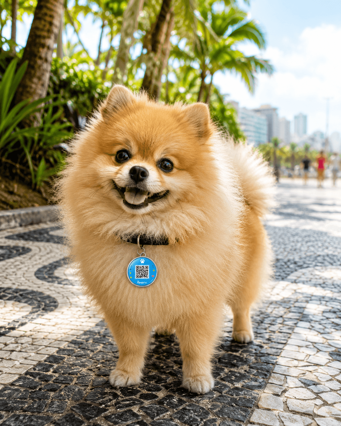 Pomeranian protegido pela FarejaPet